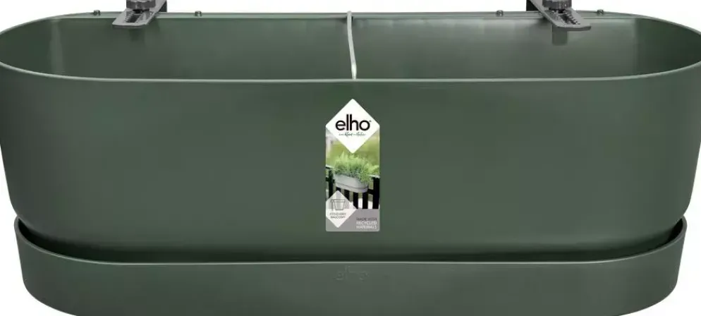 Elho greenville easy balcony 52 cm Bladgroen