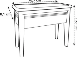Elho Kweektafel Green Basics Super XXL (77cm) Steengroen