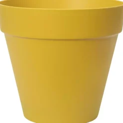 Elho loft urban bloempot rond 30 cm oker