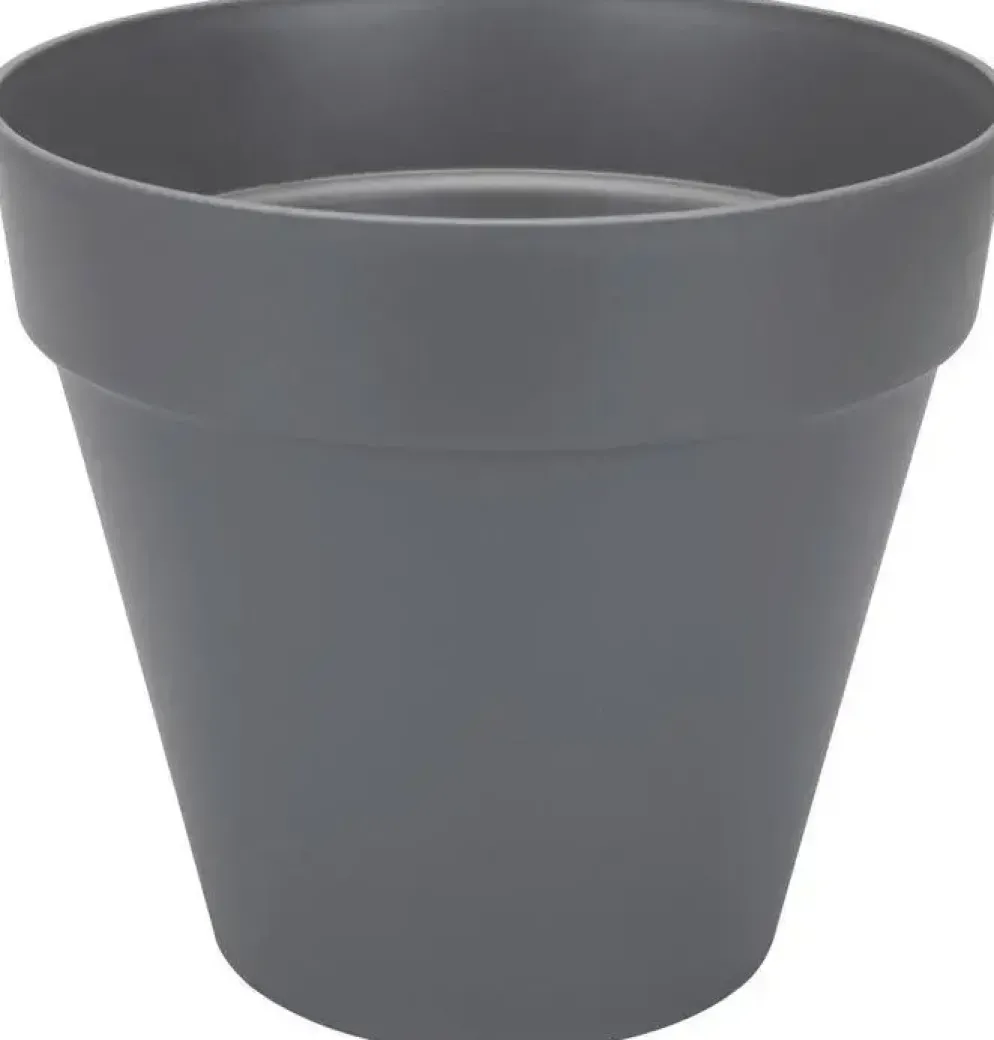 Elho loft urban bloempot rond 30 cm antraciet