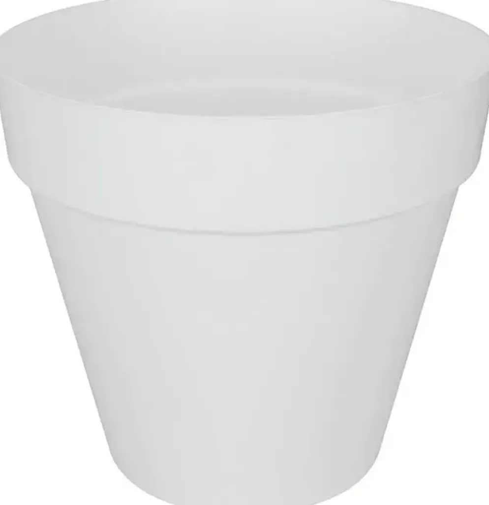 Elho loft urban bloempot rond 30 cm wit