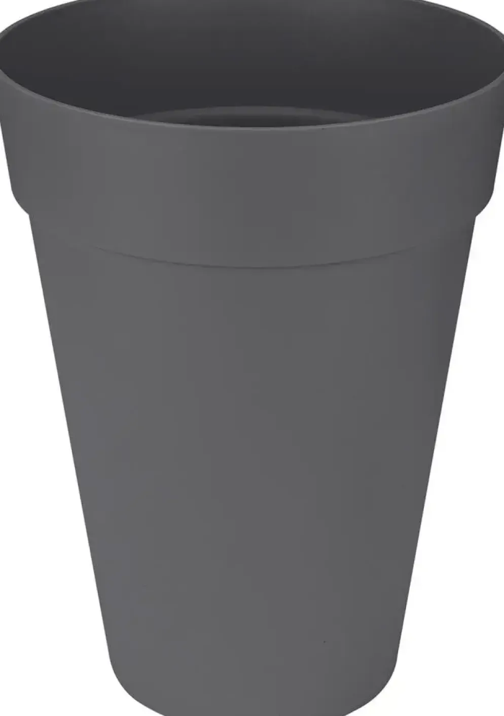 Elho loft urban bloempot rond hoog 42 cm antraciet