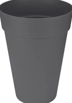 Elho loft urban bloempot rond hoog 35 cm antraciet