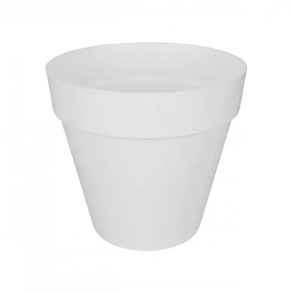 Elho loft urban bloempot rond 20 cm wit