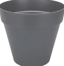 Elho loft urban rond weels bloempot 50 cm antraciet