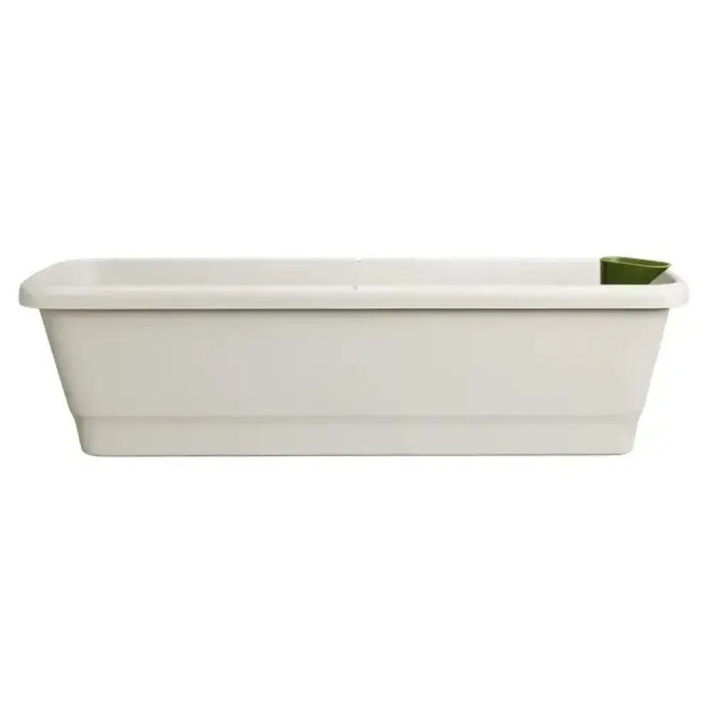 Elho Noa balkonbak L 65cm warm grijs