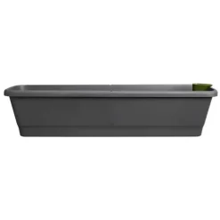 Elho Noa balkonbak XL 80cm living black
