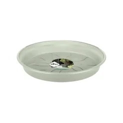 Elho schotel green basics 10cm steengroen