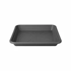 Elho universele plantenschotel vierkant 25 cm antraciet