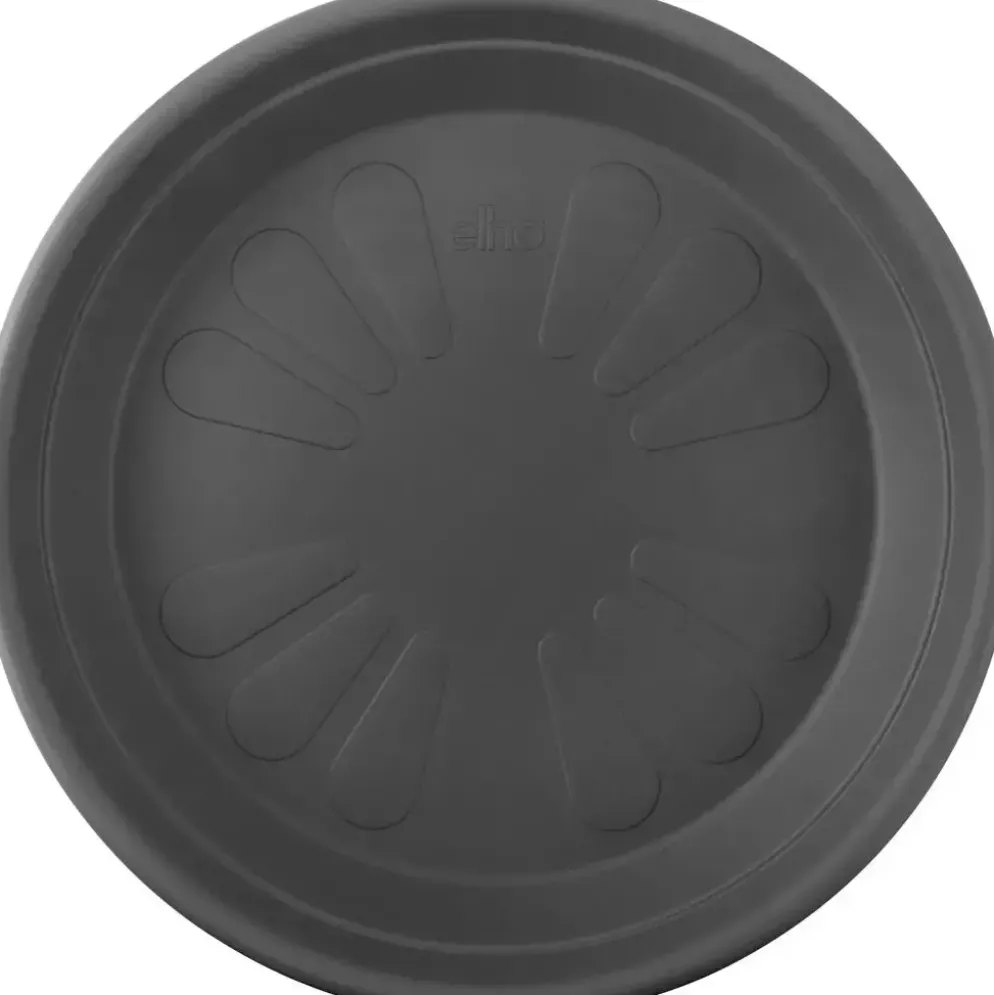 Elho universele schotel rond 21 cm antraciet