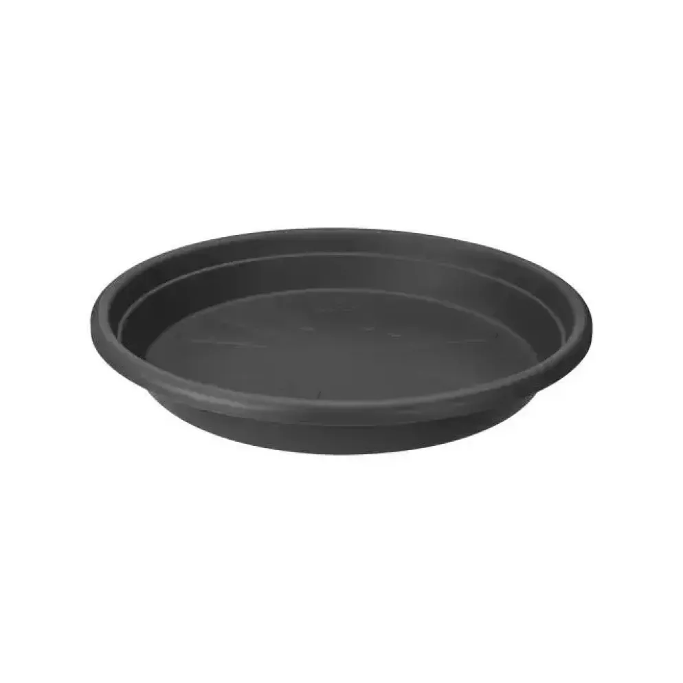 Elho universele schotel rond 30 cm antraciet