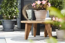 Elho universele schotel rond 27 cm antraciet