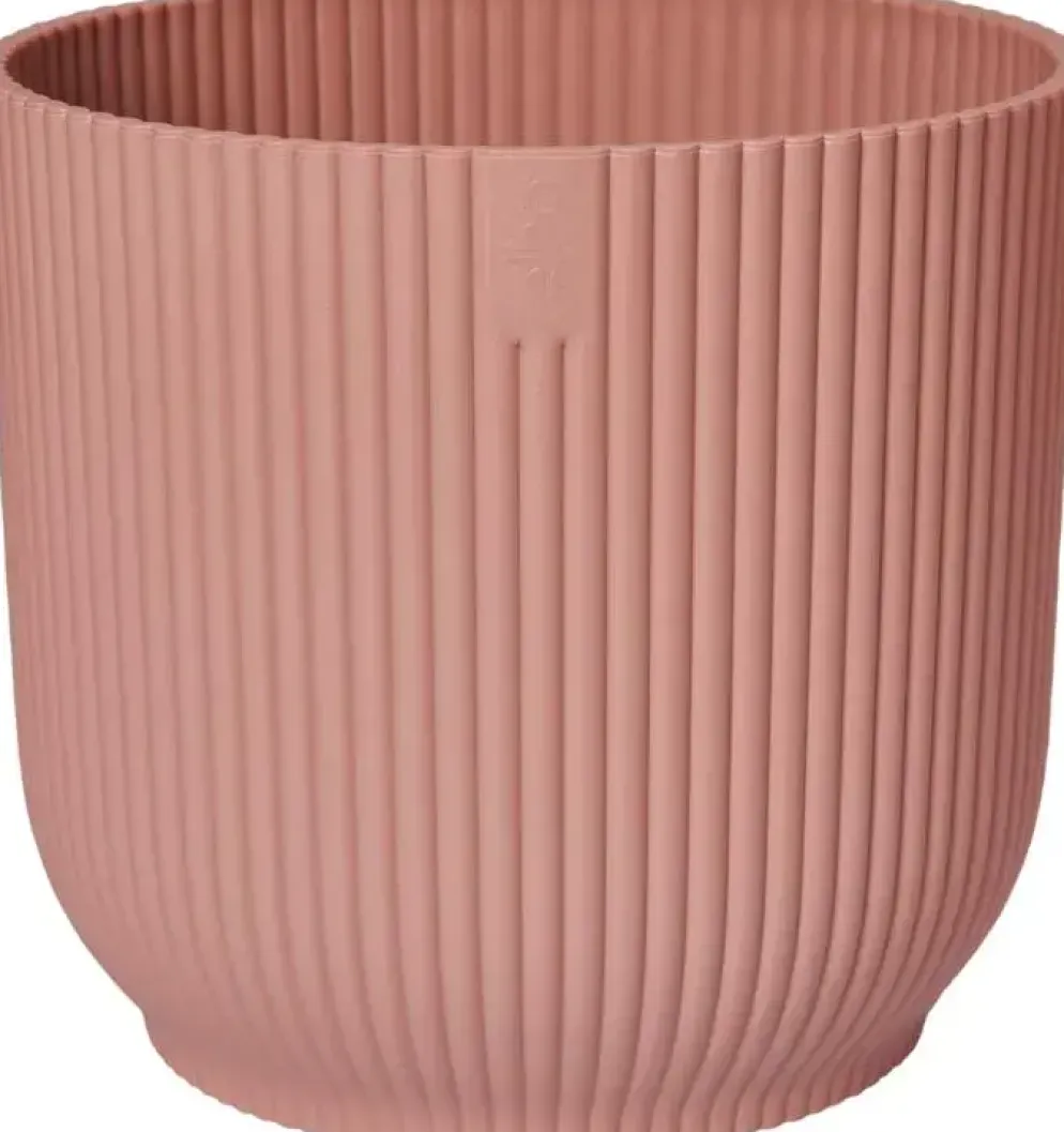 Elho Vibes Fold bloempot 14 cm delicate roze