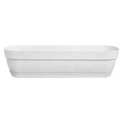 Elho Vibia Campana balkonbak 70cm zijde wit