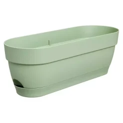 Elho Vibia Campana balkonbak 50 cm pistache groen