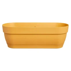 Elho Vibia Campana balkonbak 50 cm honing geel
