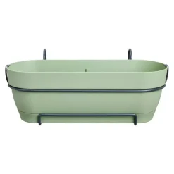 Elho Vibia Campana balkonbak Allin1 50 cm pistache groen