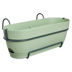 Elho Vibia Campana balkonbak Allin1 50 cm pistache groen