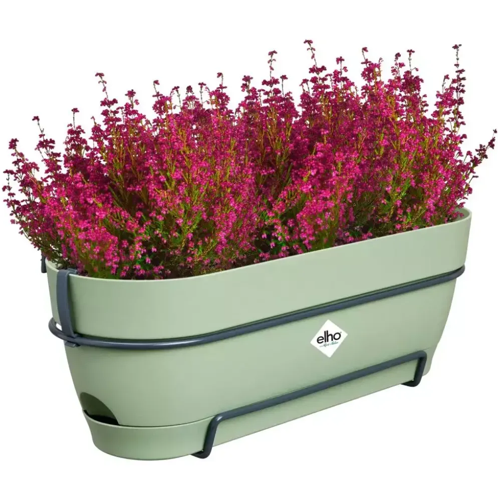Elho Vibia Campana balkonbak Allin1 50 cm pistache groen
