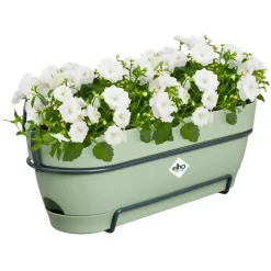 Elho Vibia Campana balkonbak Allin1 50 cm pistache groen