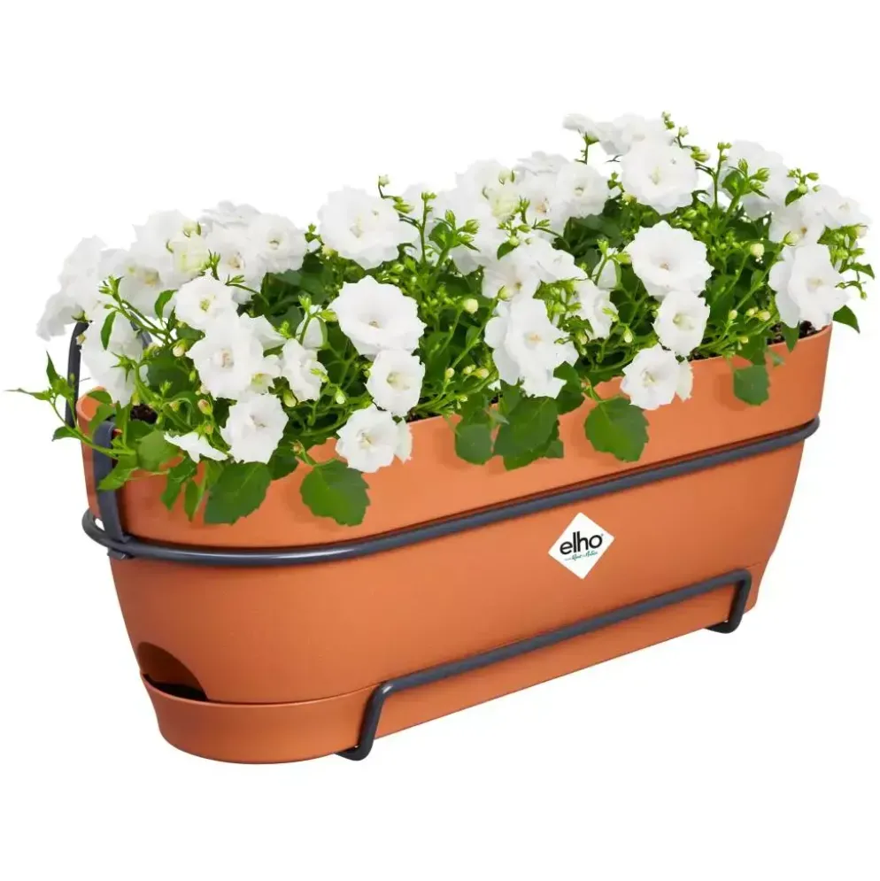 Elho Vibia Campana balkonbak Allin1 50 cm terra