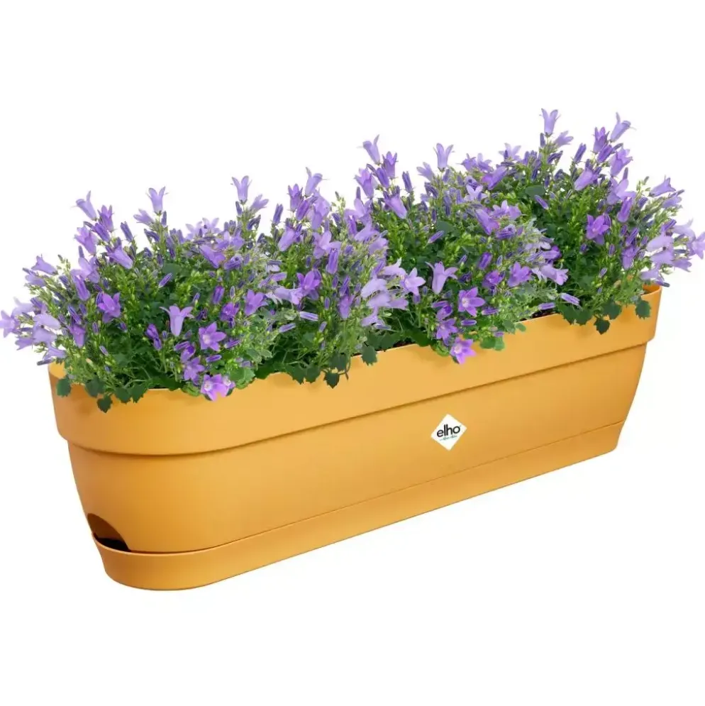 Elho Vibia Campana balkonbak 70cm honing geel