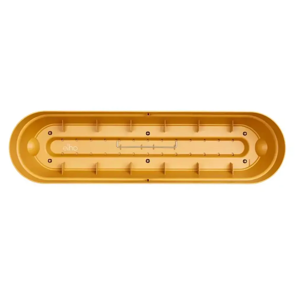 Elho Vibia Campana balkonbak 70cm honing geel