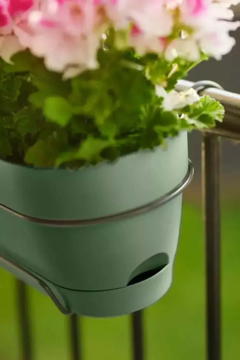 Elho Vibia Campana balkonbak 70cm pistache groen
