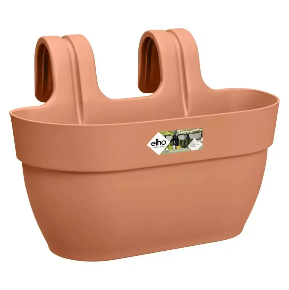 Elho Vibia Campana balkonbak easy hanger medium terra