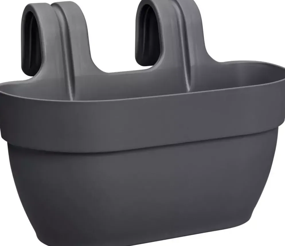 Elho Vibia Campana easy hangpot medium antraciet