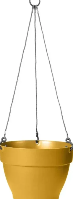 Elho Vibia Campana hangschaal 26 cm honinggeel