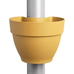 Elho Vibia Campana regenpijp bloempot 21x16cm honing geel