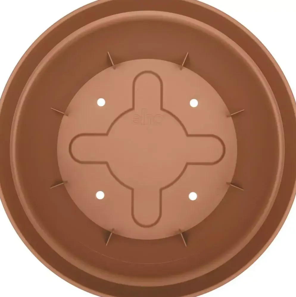 Elho Vibia Campana schaal rond 27 cm terra
