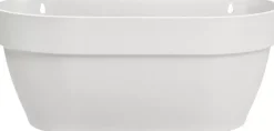 Elho Vibia Campana wall basket wandbak 35 cm zijdewit