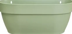 Elho Vibia Campana wall basket wandbak 35 cm pistachegroen