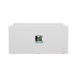 Elho vivo next plantenbak met wielen 60cm wit