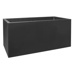 Elho Vivo Next plantenbak met wieltjes 80cm living black