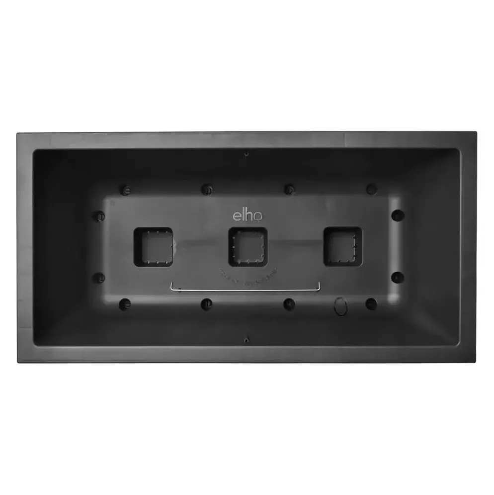 Elho Vivo Next plantenbak met wieltjes 80cm living black
