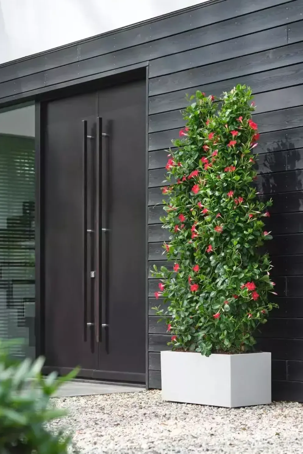 Elho Vivo Next plantenbak met wielen 80cm wit