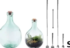 Esschert Design plant terrarium fles 5 liter set