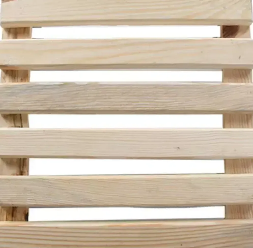 Esschert Design trolley naturel vierkant indoor