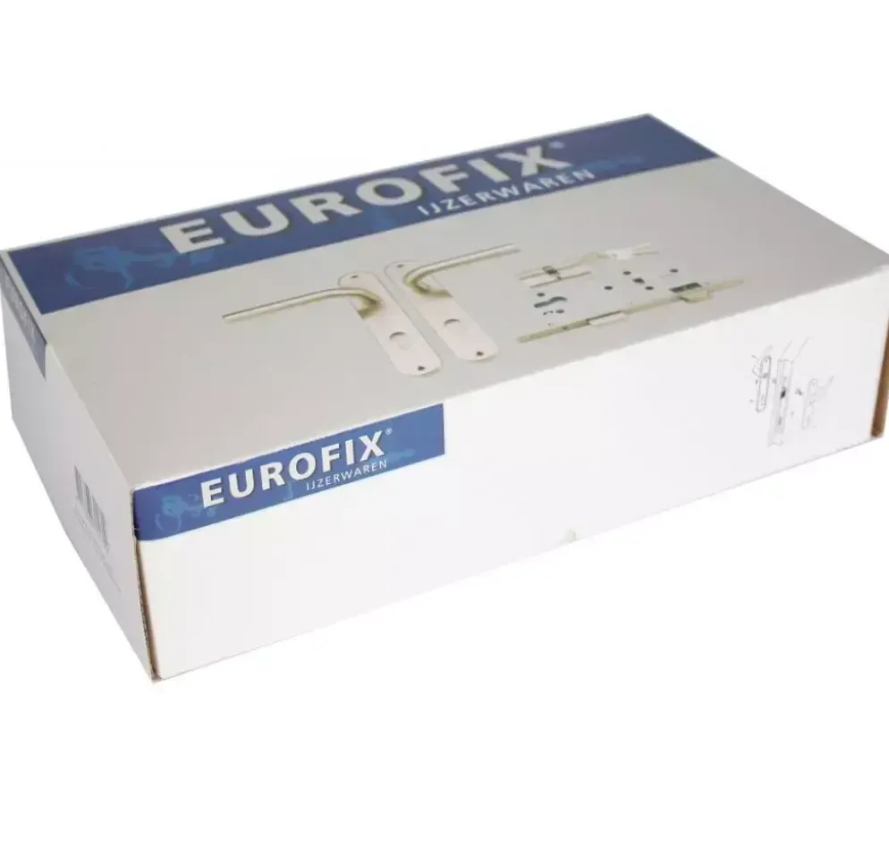Eurofix Deurslotset rvs schild rond