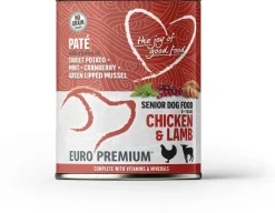 Euro Premium paté senior chicken & lamb 400g (6)