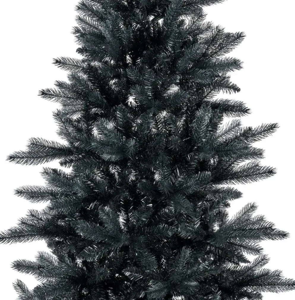 Everlands Berlin fir grote kunstkerstboom zwart 240cm