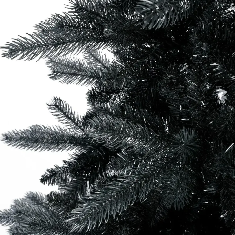 Everlands Berlin fir grote kunstkerstboom zwart 240cm