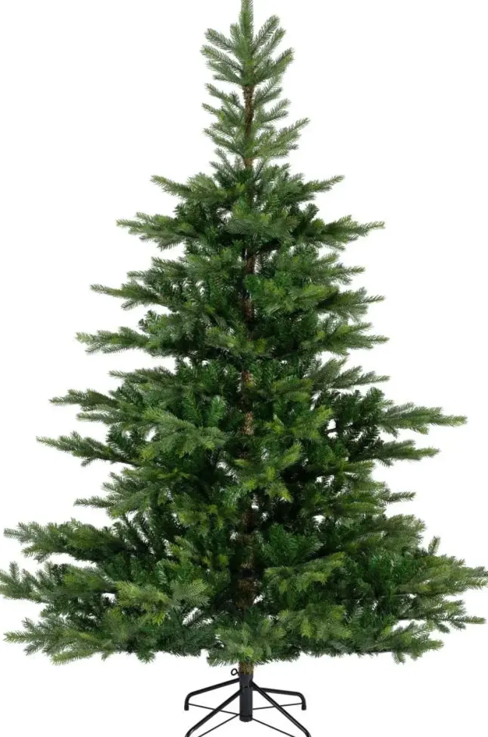 Everlands Grandis fir kunstkerstboom groen 210cm