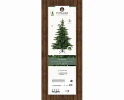 Everlands Grandis fir kunstkerstboom groen 210cm