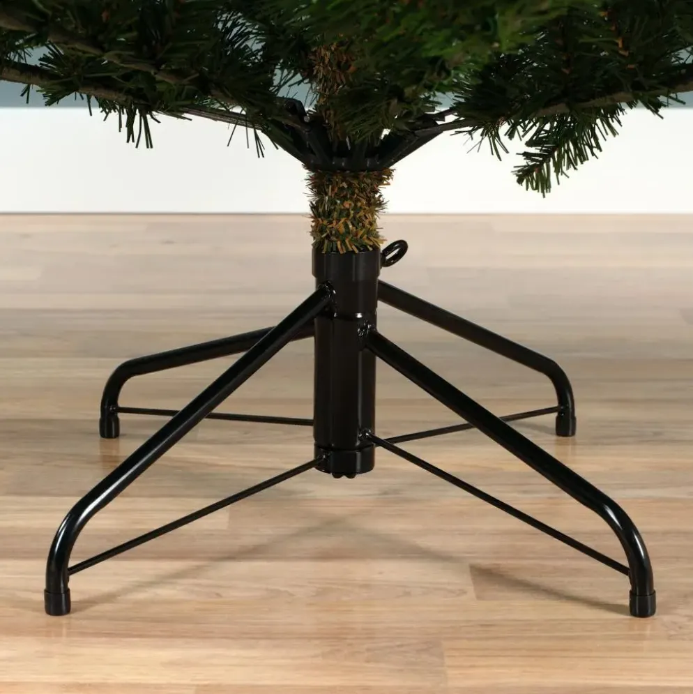 Everlands Grandis fir kunstkerstboom groen 210cm