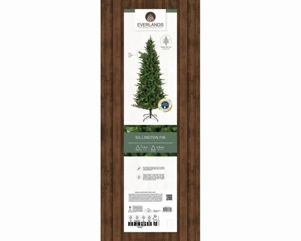 Everlands Killington fir kunstkerstboom groen 180cm