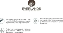 Everlands Pencil kunstkerstboom groen 150cm